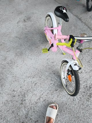 Bicicleta infantil rosa