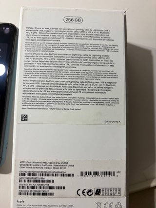 iPhone XS Max 256GB negro