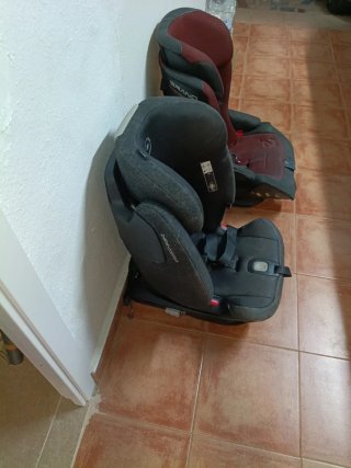 2 Sillas de coche bebé con Isofix