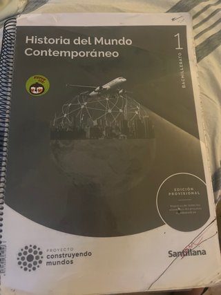 Libro 1 bachillerato historia editorial santillanS