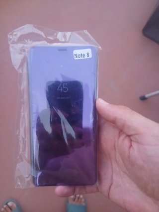 Funda Espejo Note 8 Morado