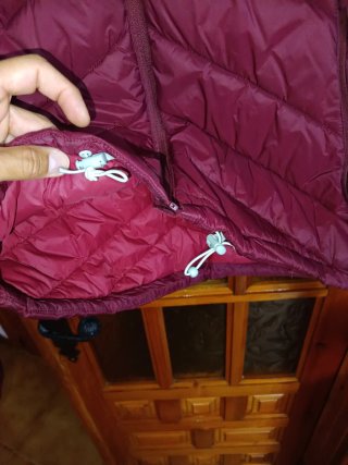 Chaqueta Altus Granate con Capucha