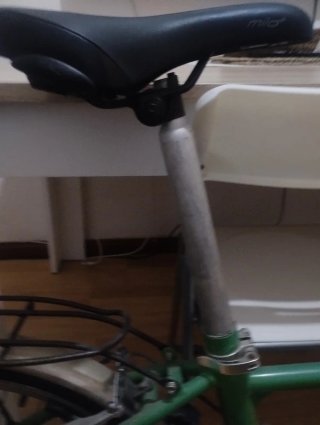 Bicicleta plegable Yeah verde