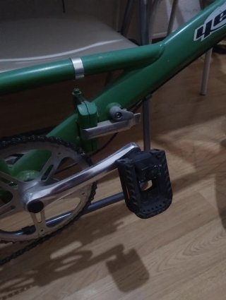 Bicicleta plegable Yeah verde