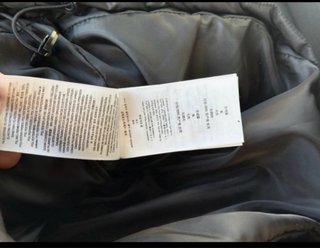 Abrigo Burberry Negro con Capucha