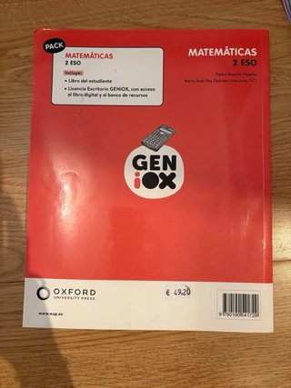 Matemáticas 2 ESO : Geniox