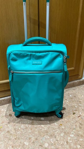 Maleta cabina Gloria Ortiz verde esmeralda