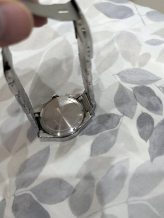 Reloj Emporio Armani Negro y Plateado