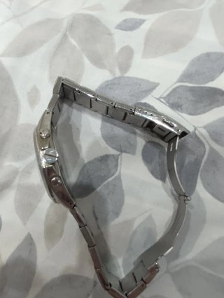 Reloj Emporio Armani Negro y Plateado