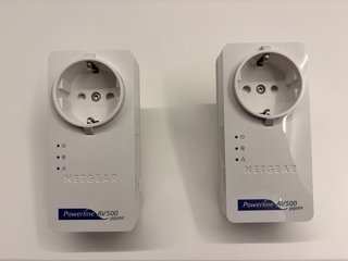 Kit 2 Adaptadores NETGEAR Powerline AV500 Gigabit