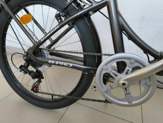 Bicicleta Plegable Negra Casi Nueva