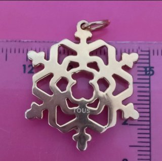 Colgante snowy tous