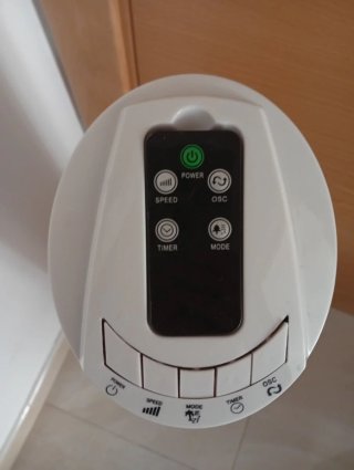 Ventilador Torre Fabri Lamp con Mando