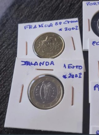 9 Monedas Euro + Regalo