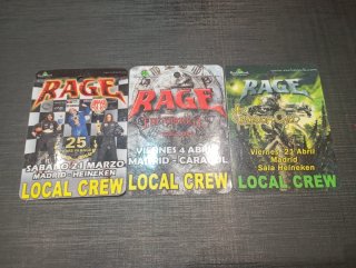 Pases U.D.O., Synphony X, Rage, Magnum, Therion,