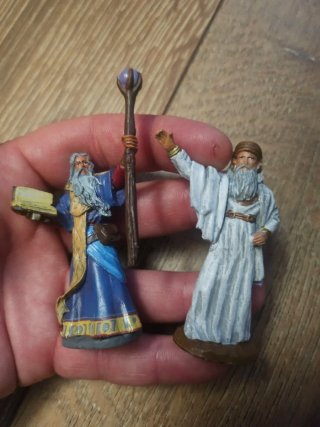 2 Figuras Plomo Históricas
