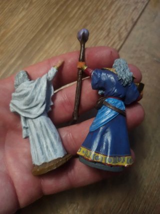 2 Figuras Plomo Históricas