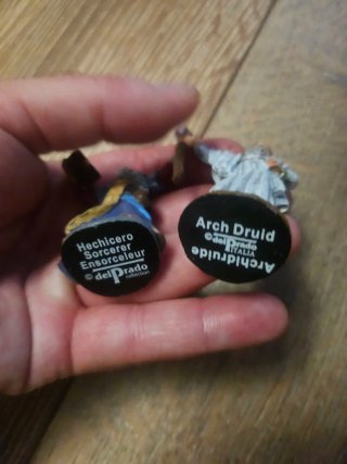 2 Figuras Plomo Históricas