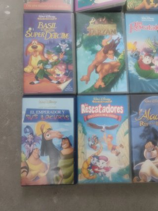 Lote 24 Películas Infantiles VHS