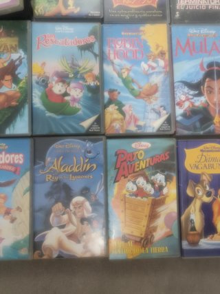 Lote 24 Películas Infantiles VHS