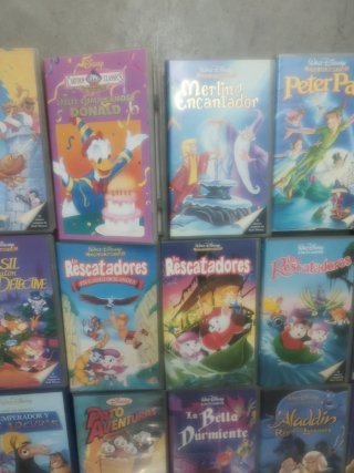Lote 24 Películas Infantiles VHS