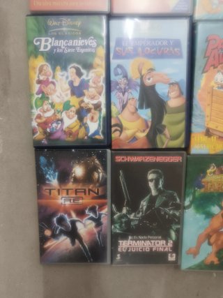 Lote 24 Películas Infantiles VHS