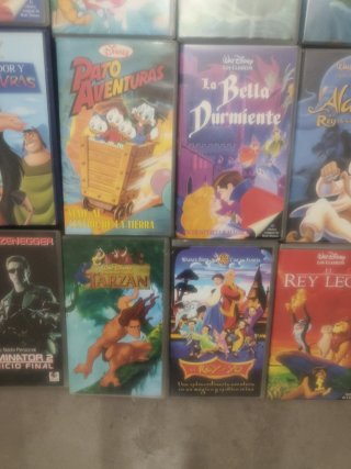 Lote 24 Películas Infantiles VHS
