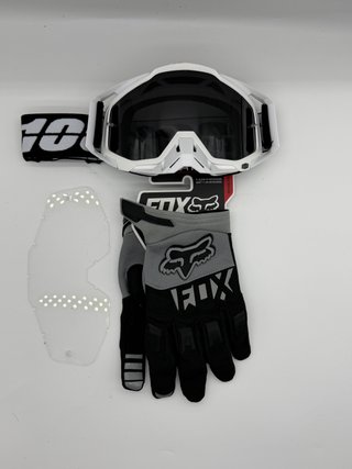 Gafas 100% y Guantes Fox Nuevos 143