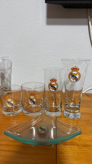 Set Vasos Real Madrid