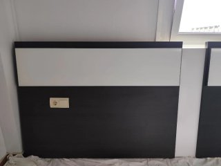 Cabecero, mesitas y canapé para cama de 150