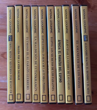 Lote 8 DVD National Geographic Historia