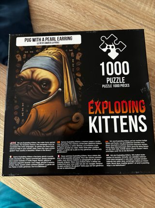 Puzzle Exploding Kittens 1000 piezas