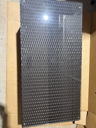 Mesa Centro Jardín Mimbre Marrón