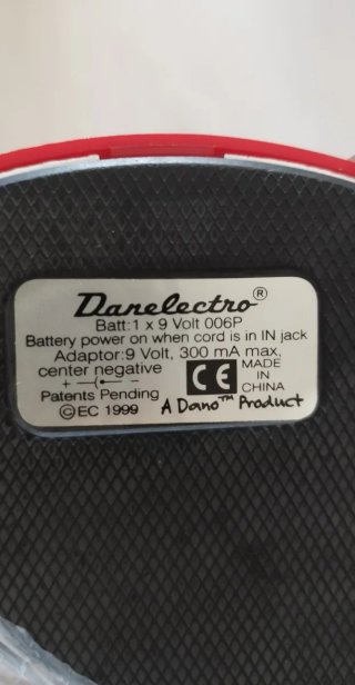 Pedal Guitarra Danelectro Pastrami Overdrive