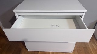 Cajonera blanca Ikea