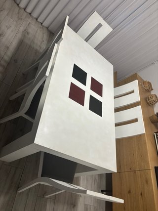 Mesa salon comedor y 6 sillas