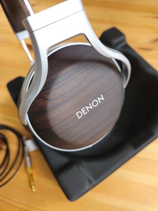 Cuffie Denon AH-D5200 Marrone/Argento