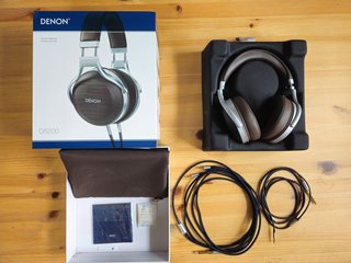 Cuffie Denon AH-D5200 Marrone/Argento