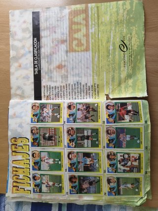 Álbum Cromos Liga 93/94 Fútbol Ediciones Este
