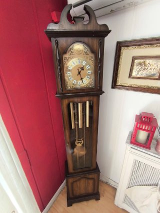 Reloj de pie madera péndulo