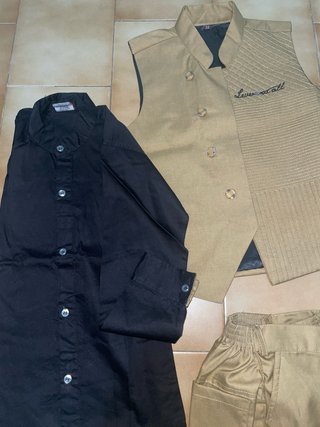 Conjunto traje niño talla 7-8