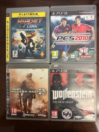 Lote de 20 juegos de ps3