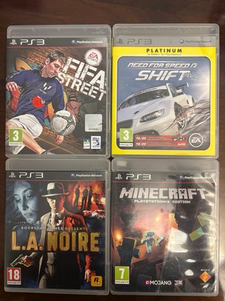 Lote de 20 juegos de ps3