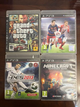 Lote de 20 juegos de ps3