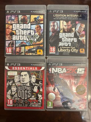 Lote de 20 juegos de ps3