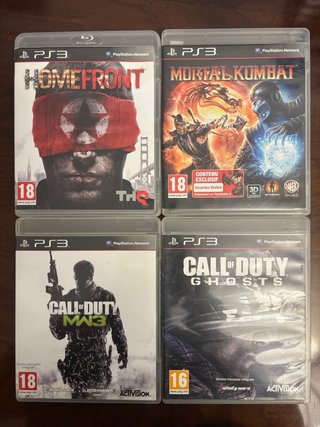 Lote de 20 juegos de ps3