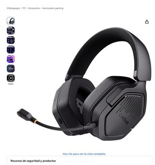 GXTrust Ravox Cascos Gaming Inalámbricos Bluetooth