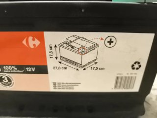 Batería Coche 70Ah 640A(EN) 12V