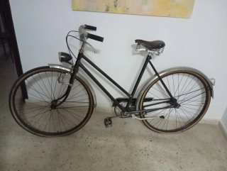 Bicicleta Clásica Paseo Vintage Negra