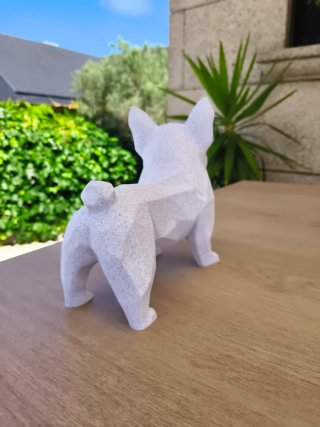 Figura Bulldog Francés 3D